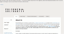 Desktop Screenshot of prisonersolidarity.net
